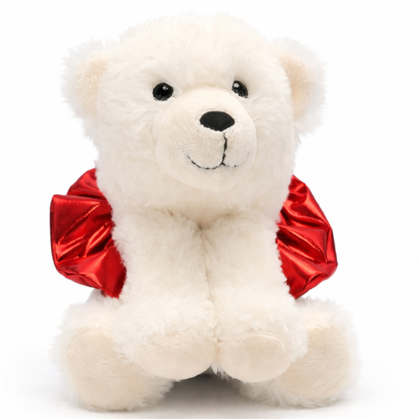 6383 Earth Pals Small Ballerina Polar Bear - Click Image to Close